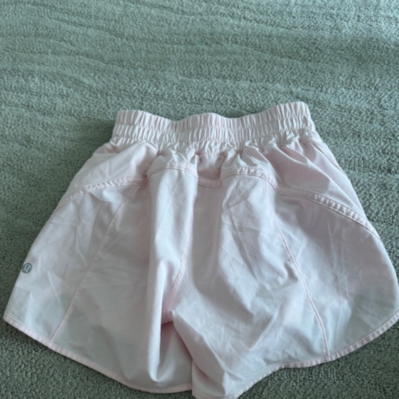 Lululemon strawberry milkshake high rise track that 5 inch shorts - Picture 2 of 2